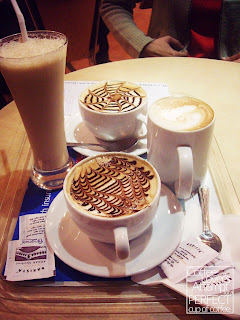Espresso served at Coffee Shop, Barista in India 2006