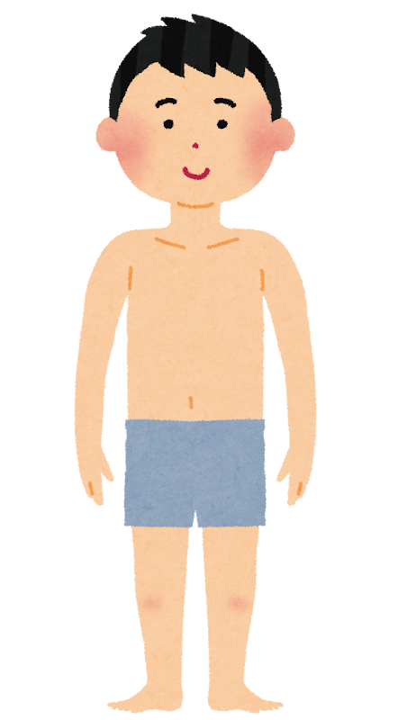 男性の全身のイラスト 人体 かわいいフリー素材集 いらすとや