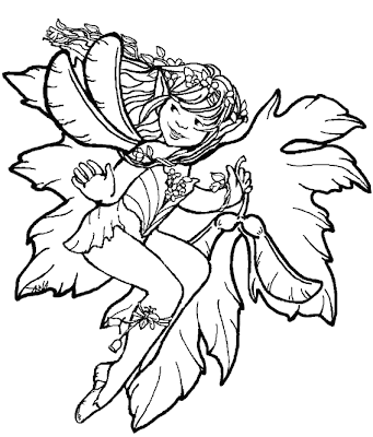 fairy coloring pages