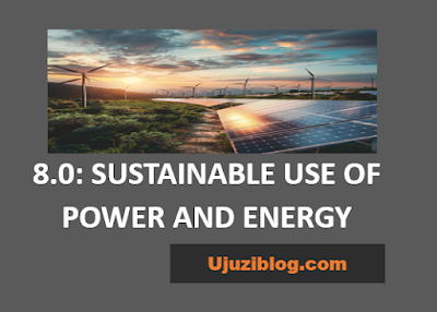 Image that shows solar panel and name of the topic