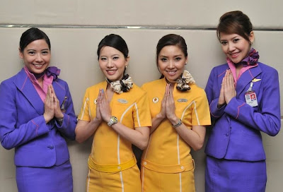 Beautiful Thai Air Hostess