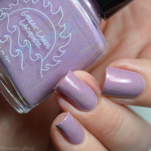 purple nail polish