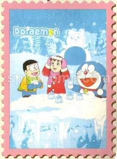 Grosir Selimut Internal Motif Doraemon