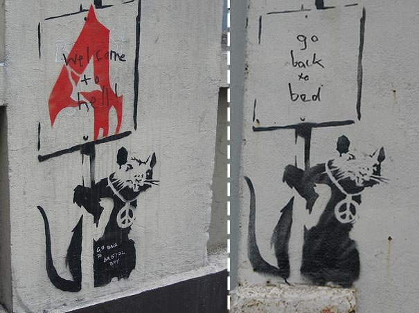 banksy graffiti