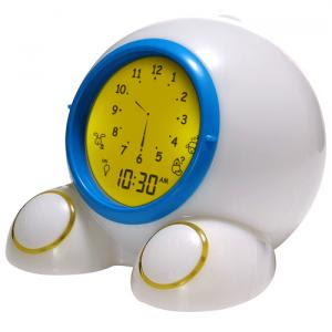 Talking Alarm Clock & Nightlight to Teach Kids