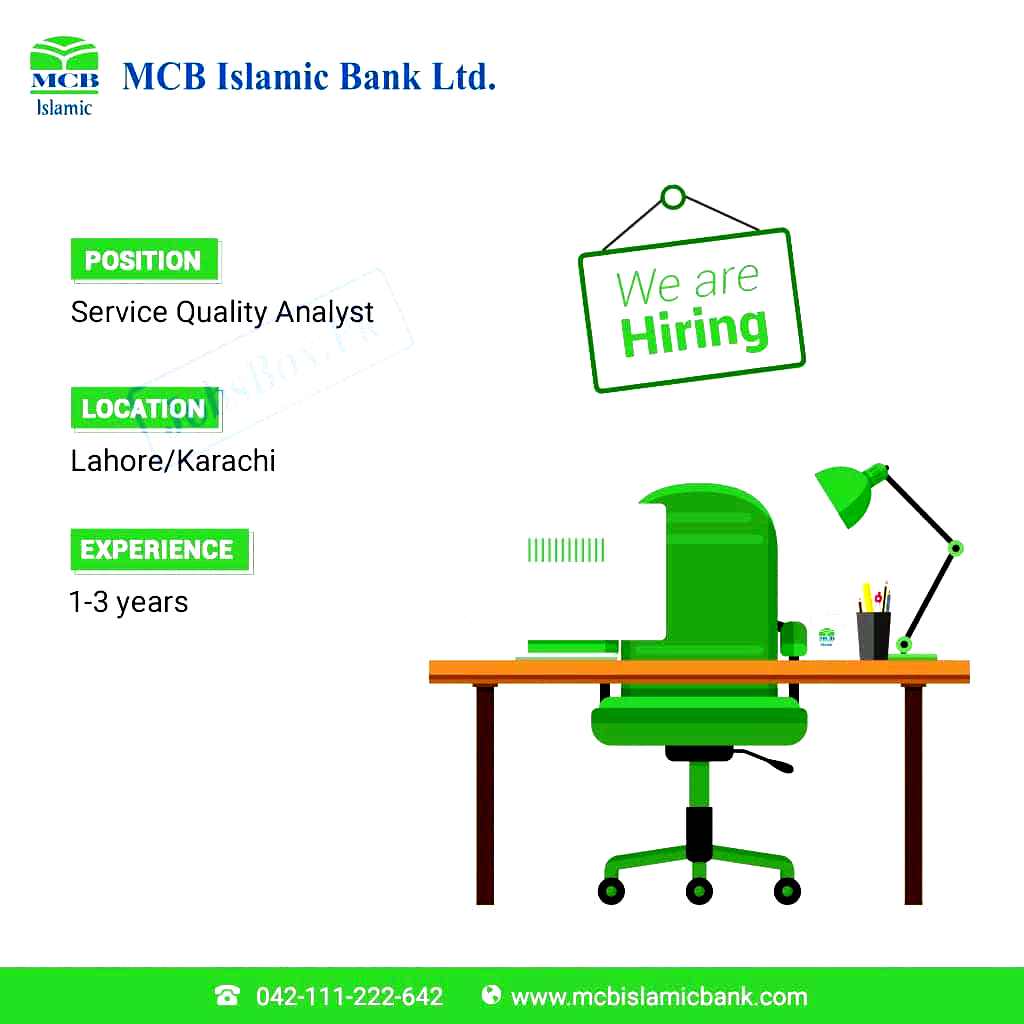 MCB Islamic Bank Limited MIB Jobs 2022