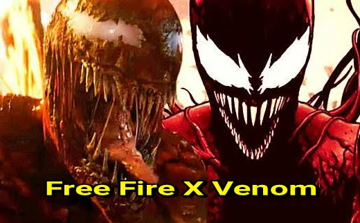 free fire (ff) x venom