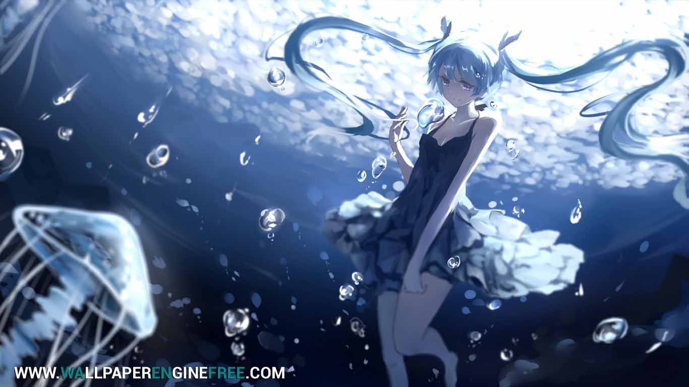 Download Underseamiku V121 Wallpaper Engine Free Wallpaper