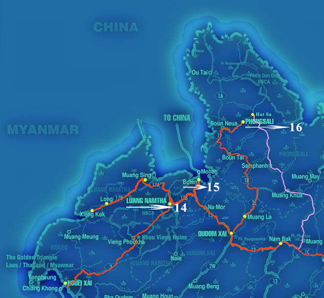 map of laos and thailand. Laos Map A1 14th Jan 2008.