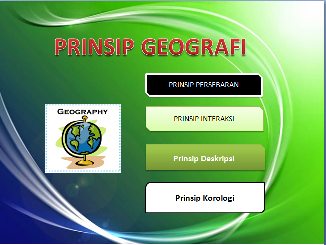 4 Prinsip Geografi dan Contohnya (Prinsip Persebaran 