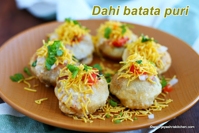 Dahi batata puri