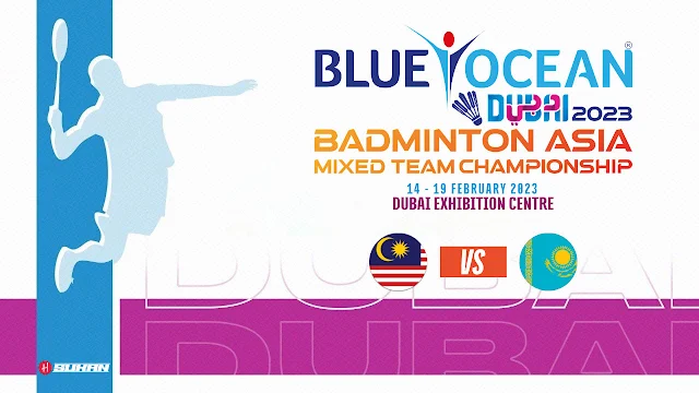 Keputusan Badminton Live Malaysia Vs Kazakhstan Di BAMTC Dubai 2023
