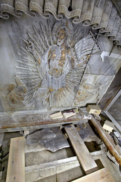 The Tomb of Jesus, where his body is believed to have been laid (Photo: Getty)