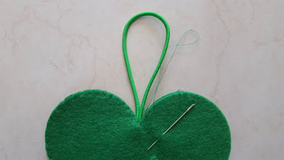 St. Patrick's Day scented ornament