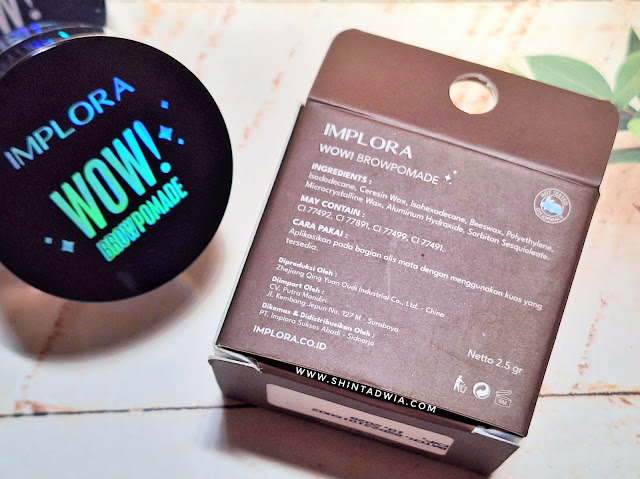 review implora wow brow pomade