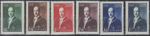 Finland - 1941 - Pres. Risto Ryti