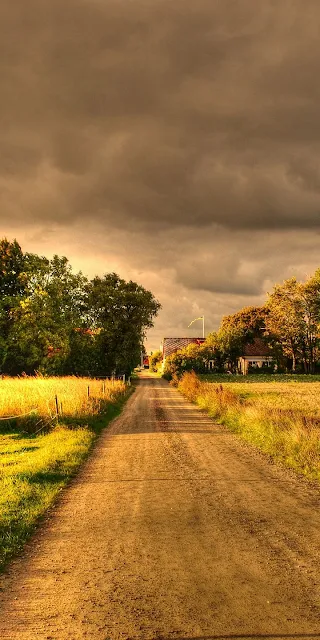 Papel de Parede para Celular, Caminho para Casa, Imagem para Celular Full hd.