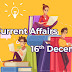 Current Affairs 16th December 2020 in Malayalam 