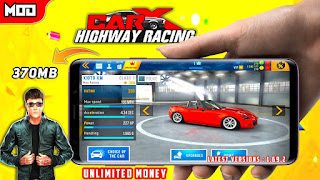 Carx Highway Racing MOD APK+OBB V1.69.2  Unlimited Money  On Android
