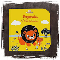 Sélection de livres pour enfant sur l'été : Regarde comme je t'aime d'Emiri Hayashi, un livre pour enfant et bébé Editions Nathan sur les papas