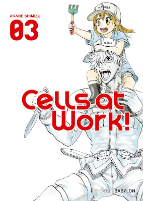 Review del manga Cells at Work! Vol.3 y 4 de Akane Shimizu - Ediciones Babylon