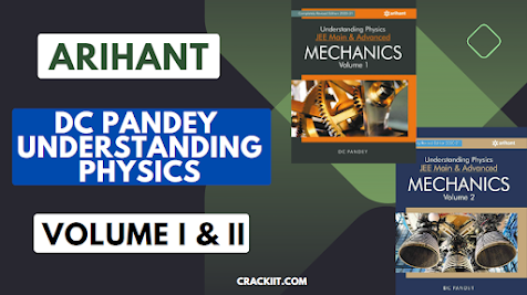 Cover Arihant DC Pandey Understanding Physics Volume I & II  PDF