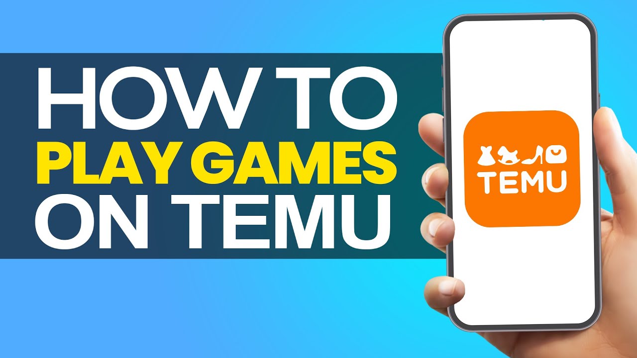 How to Play Games on Temu