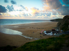 Electric beach live electric music festival in Cornwall