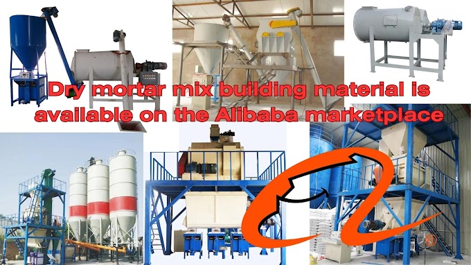 Best Quality Machine dry mortar mix building material and equipment