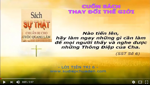 006 - Cuốn Sách này sẽ thay đổi cuộc sống và cứu nhiều linh hồn (12/11/2010) 