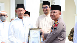 Kapolres Aceh Singkil Resmikan Masjid Taqwa Ar-Rahman di Polsek Gunung Meriah