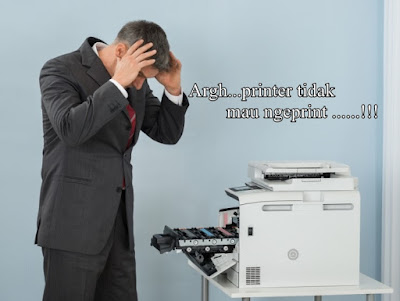 printer tidak mau ngeprint