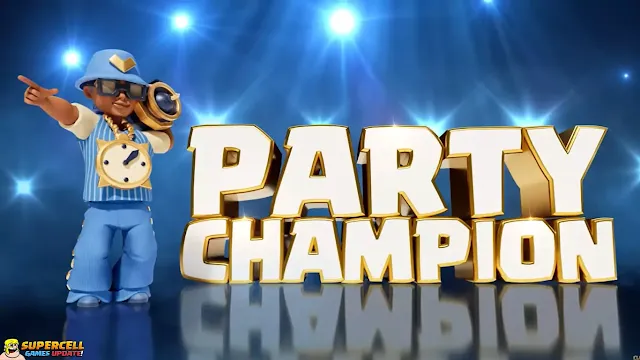 Clash of Clans August 2022 Gold Pass Party Champion Skin
