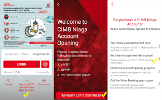 Registrasi OCTO Mobile CIMB Niaga