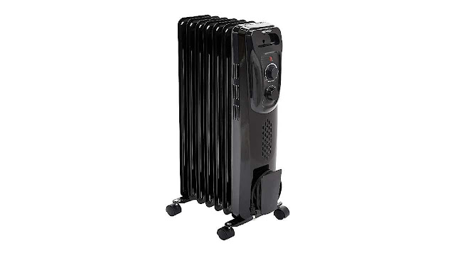 Amazon Basics NY1507-15K Indoor Portable Radiator Heater