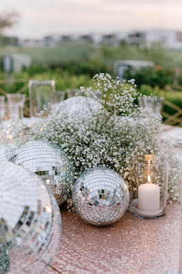 Disco ball centerpiece ideas-wedding ideas-K'Mich Weddings-Philadelphia