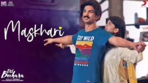 Maskhari Lyrics – Dil Bechara | Sunidhi Chauhan