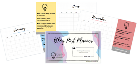 Blog-planner by @Jennifer_Hogan