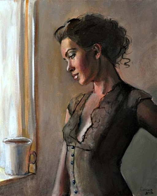 Adorable Paintings by Polish Figurative Painter "Emilia Wilk"