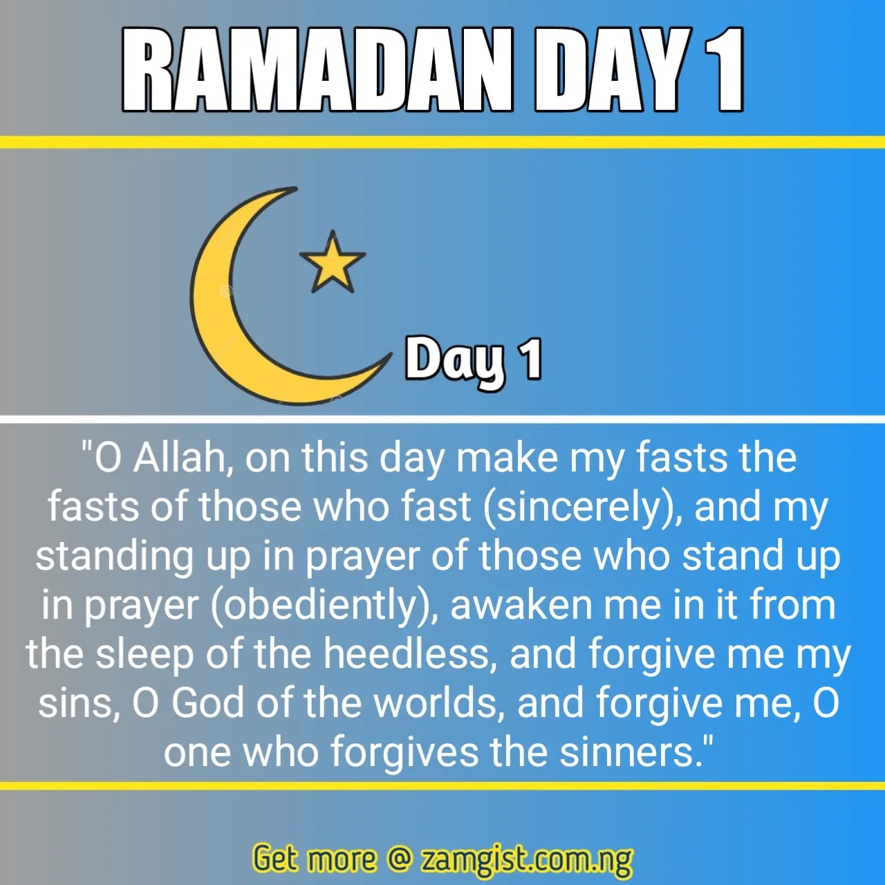 Ramadan Day 1 Quotes and Dua 2024