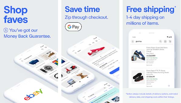 Ứng dụng eBay: The shopping marketplace a1