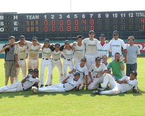 Tupã (SP) Campeão da Taça Brasil Júnior Masculina de Beisebol Masculino de 2009