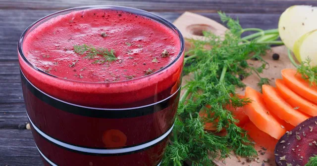 Beetroot and Carrot Juice