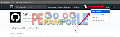 Cara membuat new repository di github