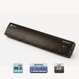 Review iClever Super Speed Aluminum 7-port USB 3.0