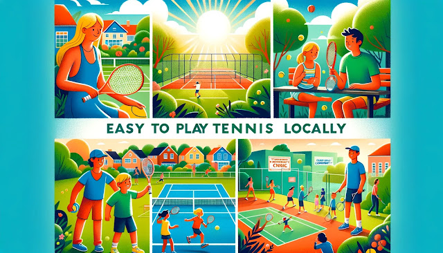 5 Easy Ways to Play Tennis Locally