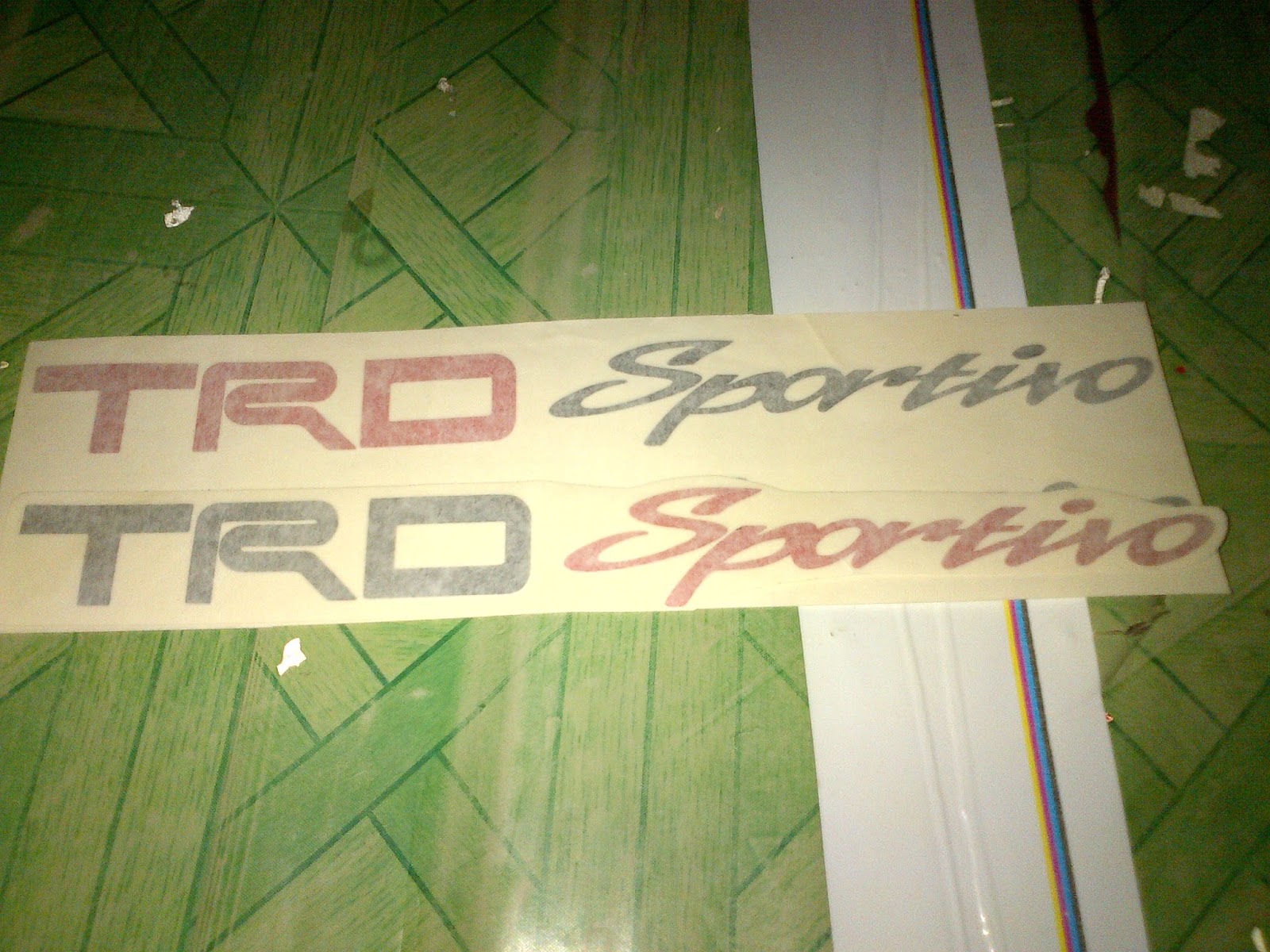 Stiker TRD Sportivo - Ijopink