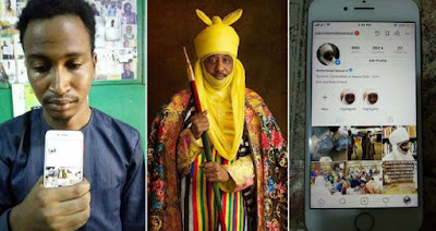Man Impersonating Emir Of Kano With Verified Instagram Page, Arrested.