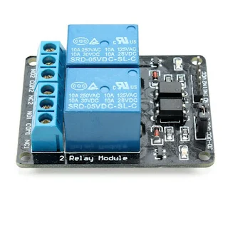 Relay Module With Optocoupler Protection DC5V 2 Way 2CH Channel 250V 10A3Pcs DC5V hown - store