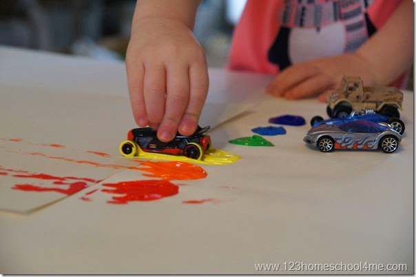 Cars activities for kids